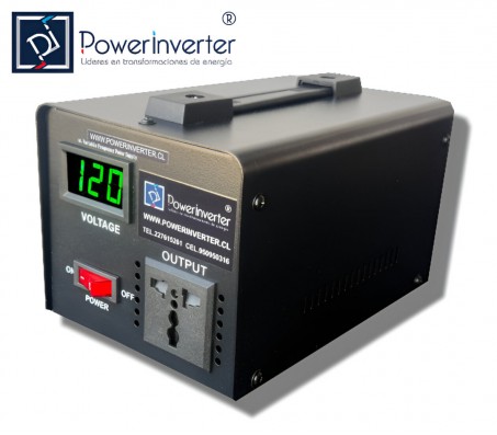 CONVERSOR - VARIADOR DE FRECUENCIA  - VOLTAJE 220VAC 50HZ A 120VAC 60HZ